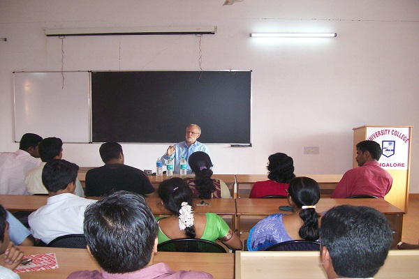 Special Lecture for M.B.A (International Business) Students